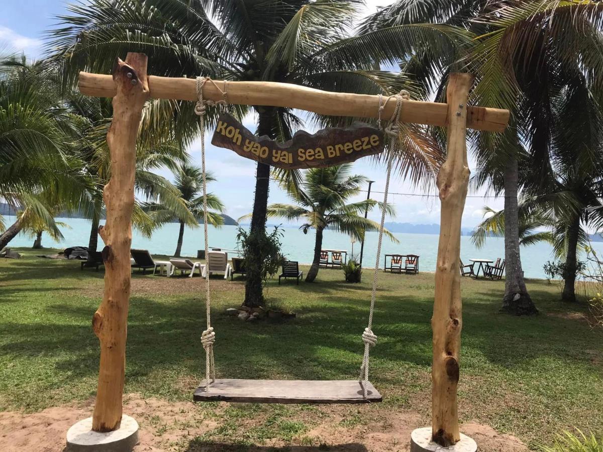 Koh Yao Yai Sea Breeze House เกาะยาวใหญ่ซีบรีซเฮ้าส์ Hotel Bagian luar foto
